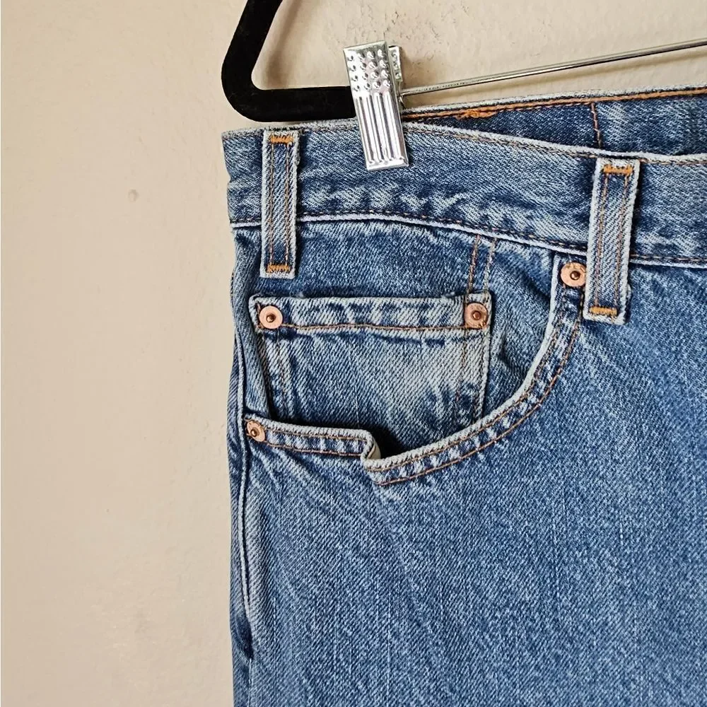 Vintage Levis 2002 Regular Fit Straight Leg Jeans W36 L30
